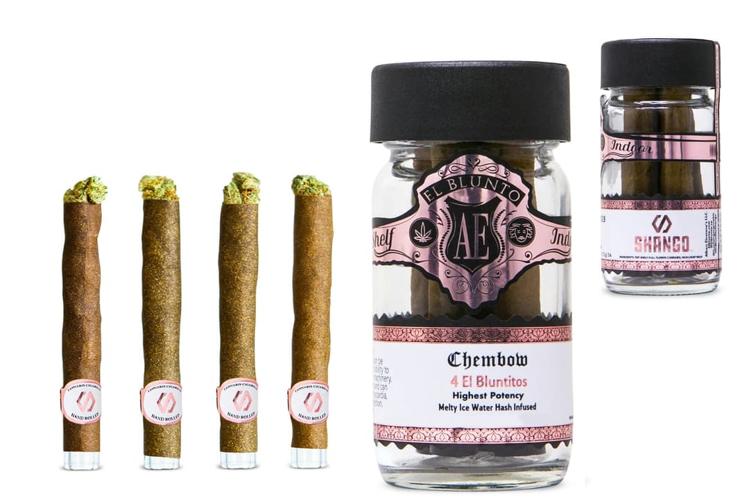 El Bluntito x Shango - 4-Pack - Chembow - Hash Infused - 4 x .85G