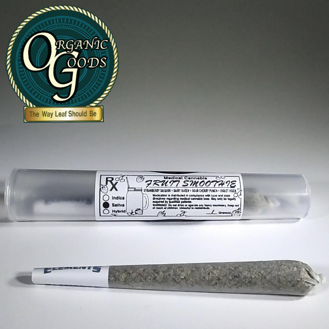 Organic Goods Pre-Roll Fruit Smoothie 1 G