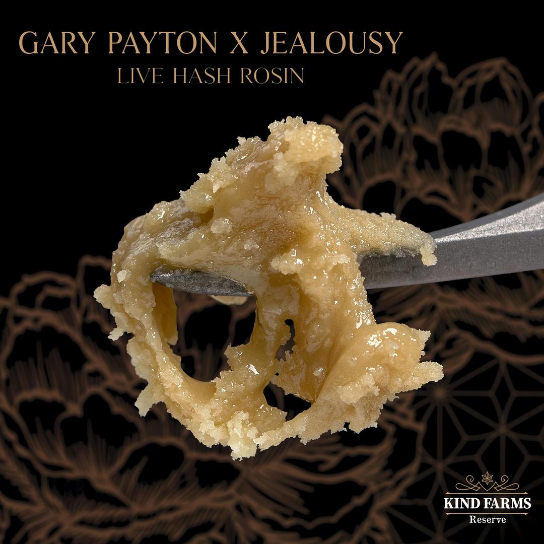 Gary Payton x Jealousy Live Hash Rosin - Kind Farms Reserve