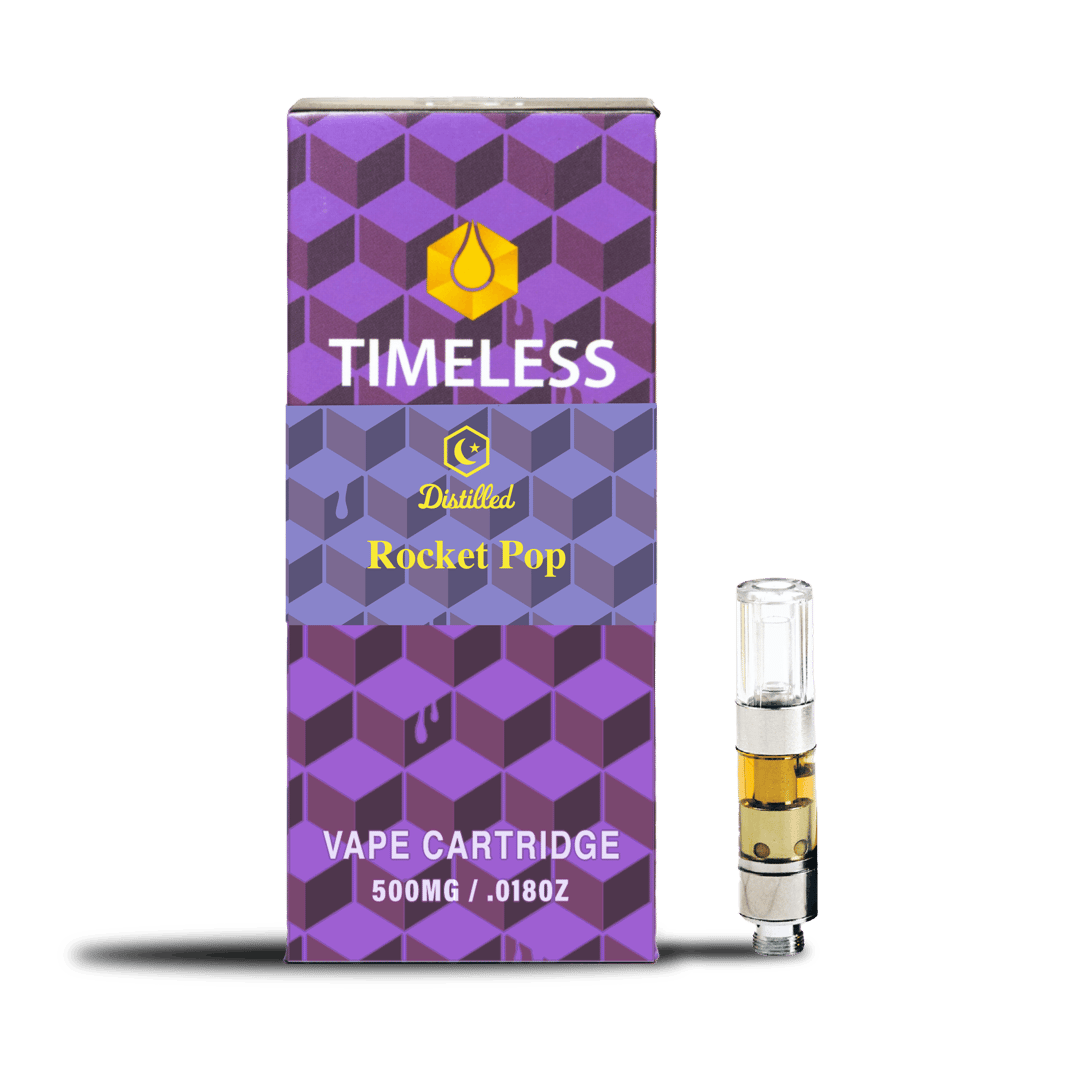 Timeless Rocket Pop 500mg Vape Cartridge (Rest)