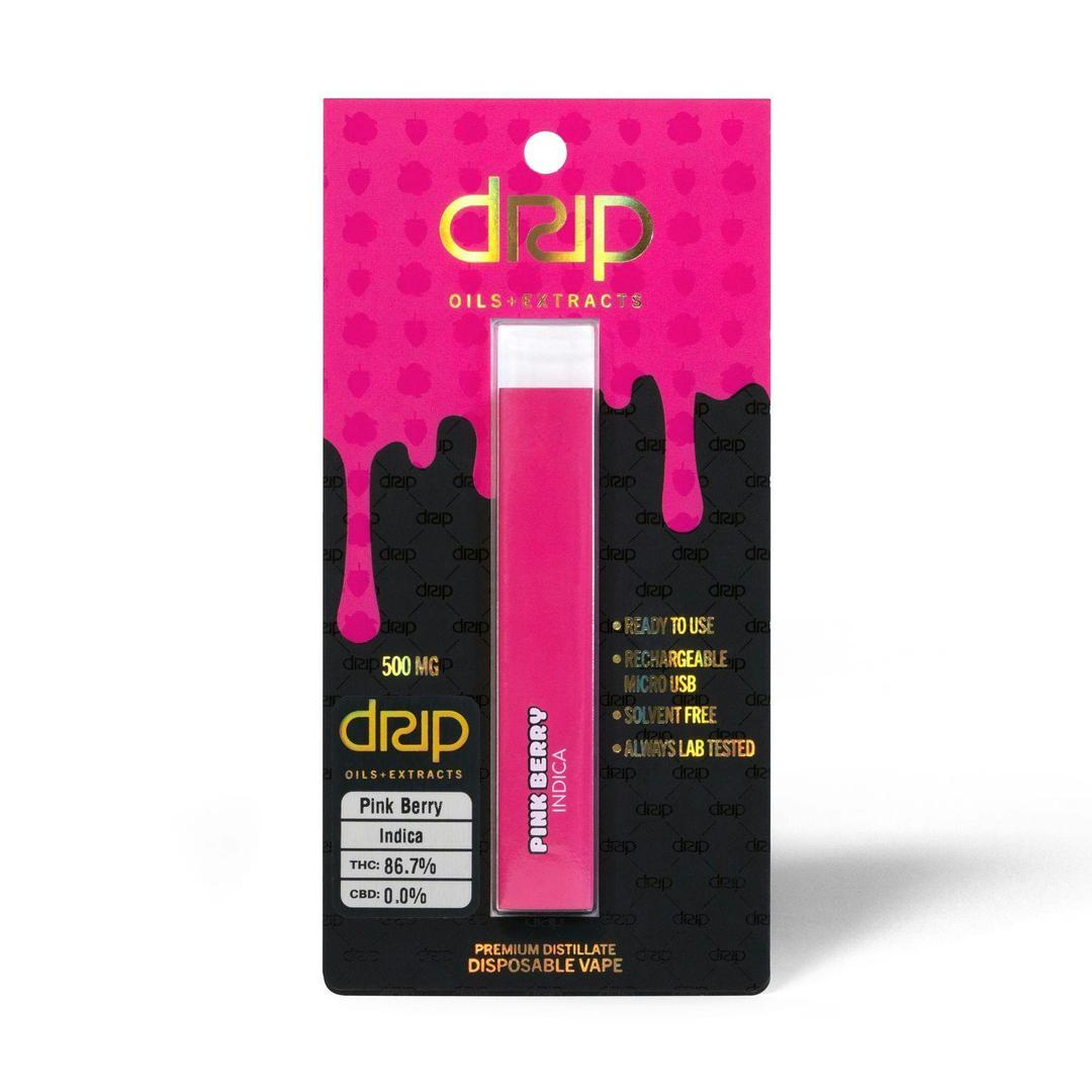 Disposable Vape 500mg - Pink Berry