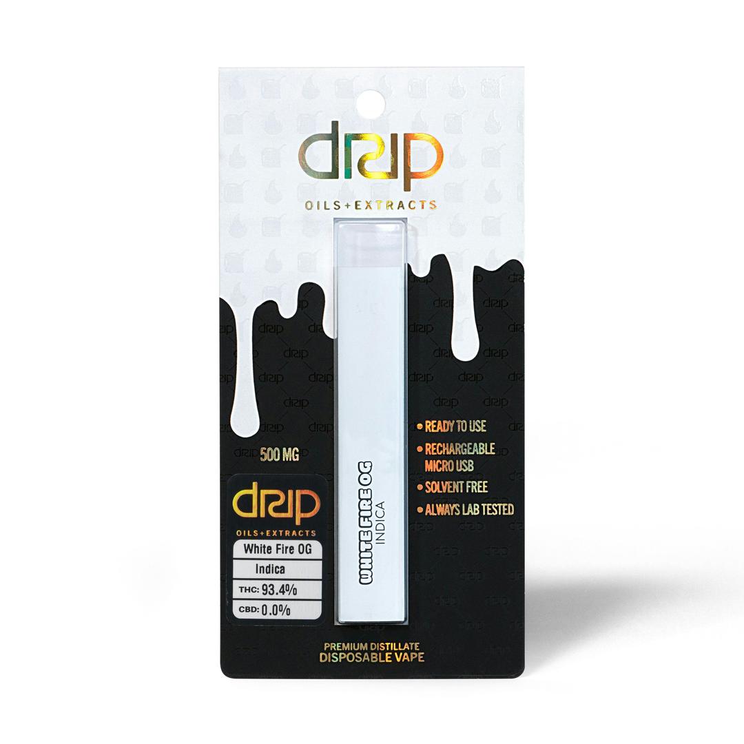Disposable Vape 500mg - White Fire OG
