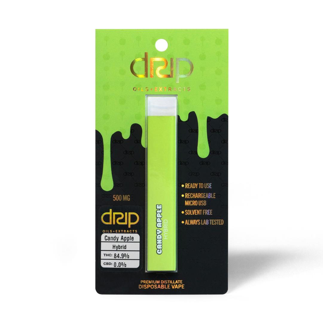 Disposable Vape 1000mg - Candy Apple
