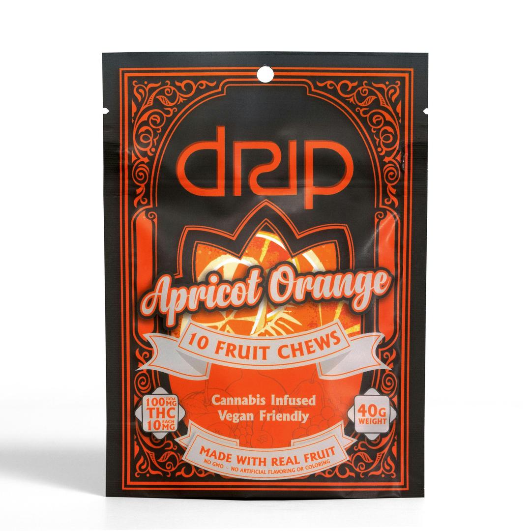 Fruit Chews - Apricot Orange 100mg