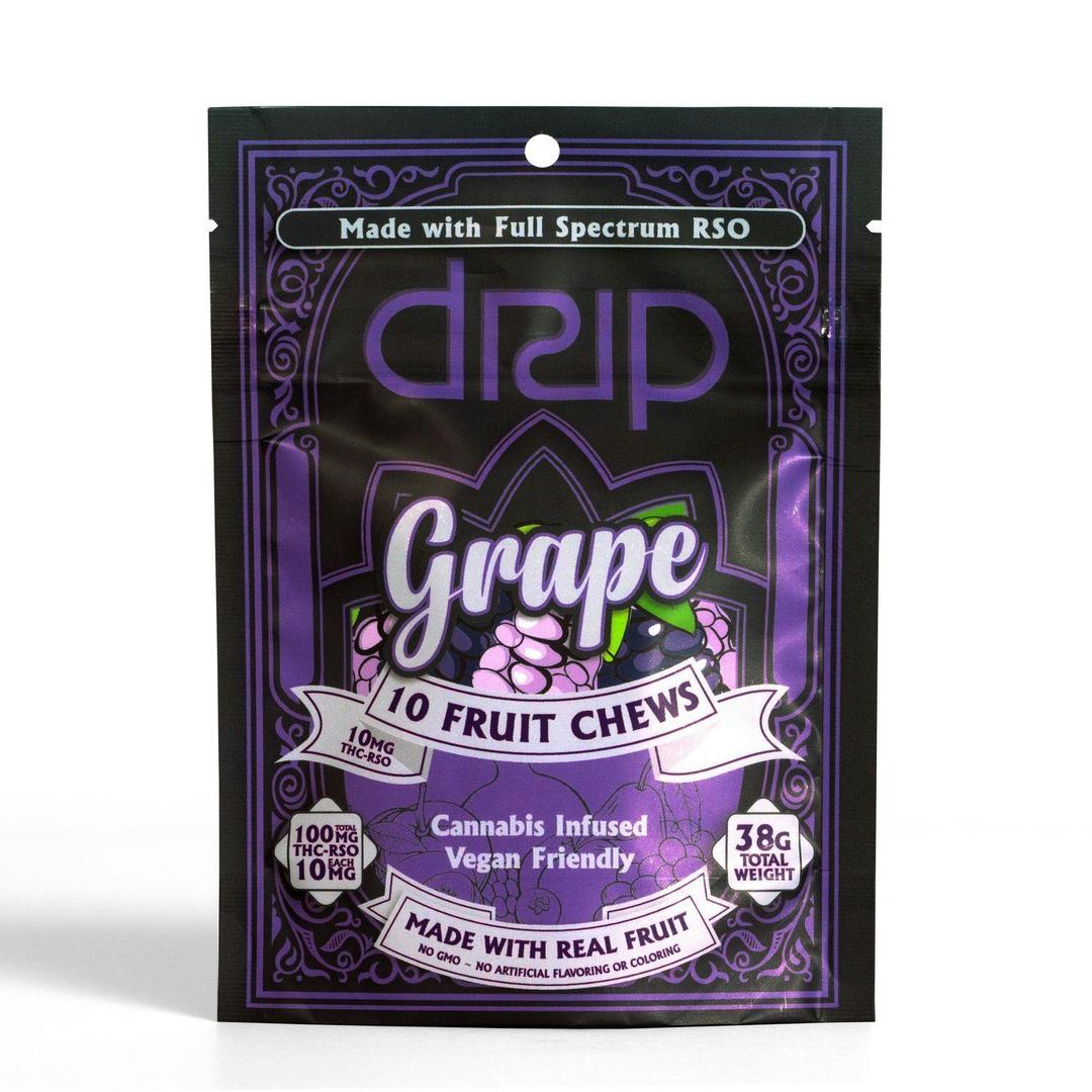 Fruit Chews - Grape 100mg RSO