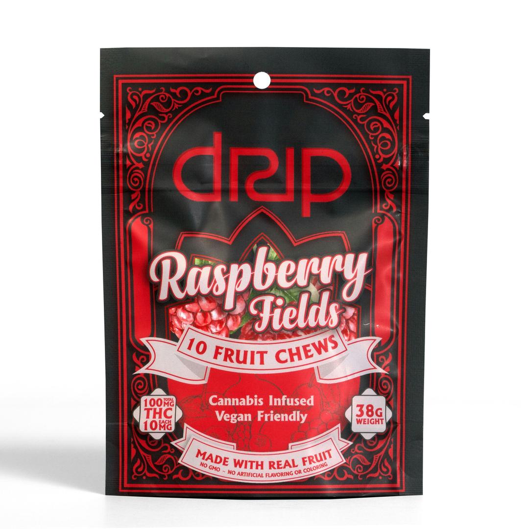 Fruit Chews - Raspberry Fields 100mg