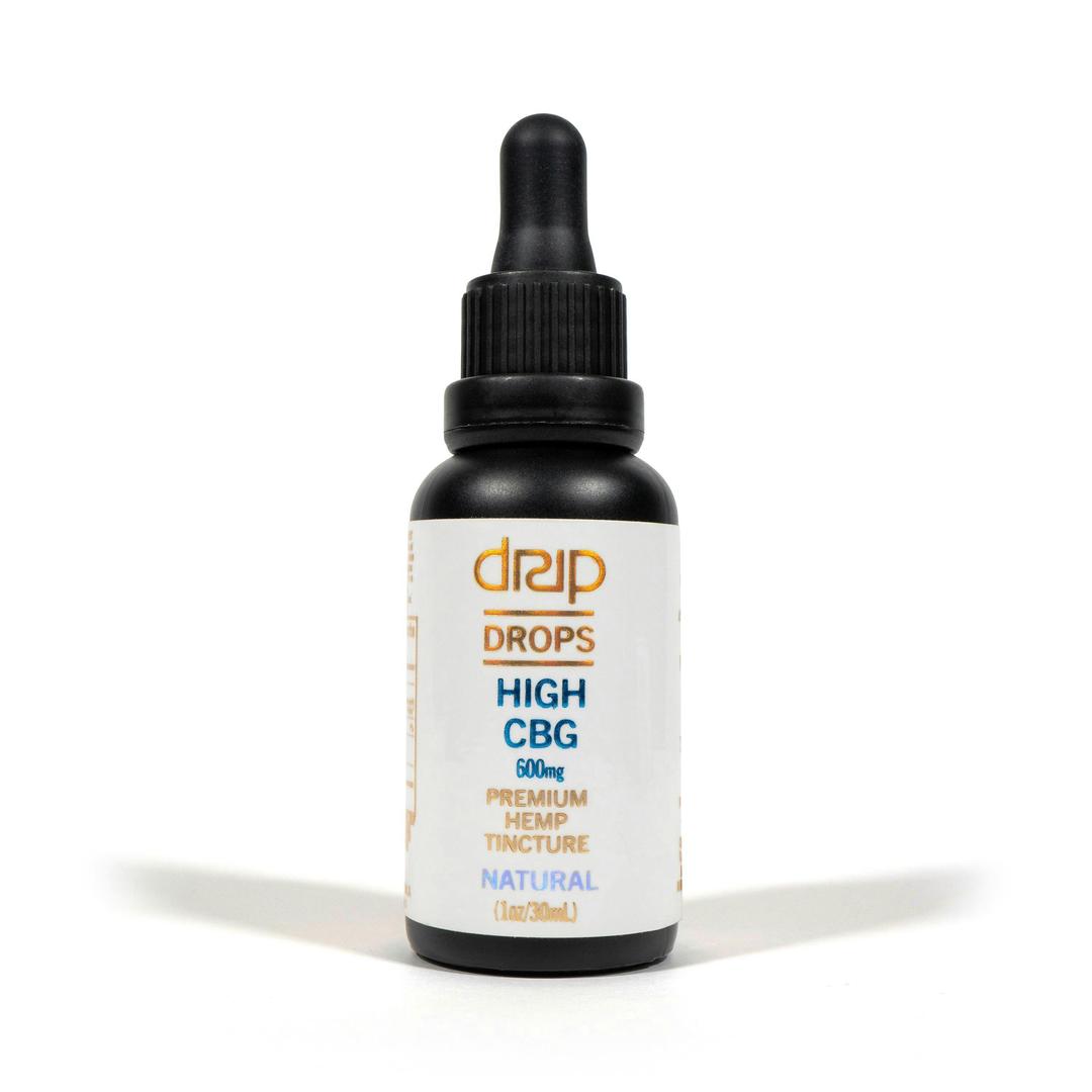 DRIP DROPS 600mg - High CBG - Natural