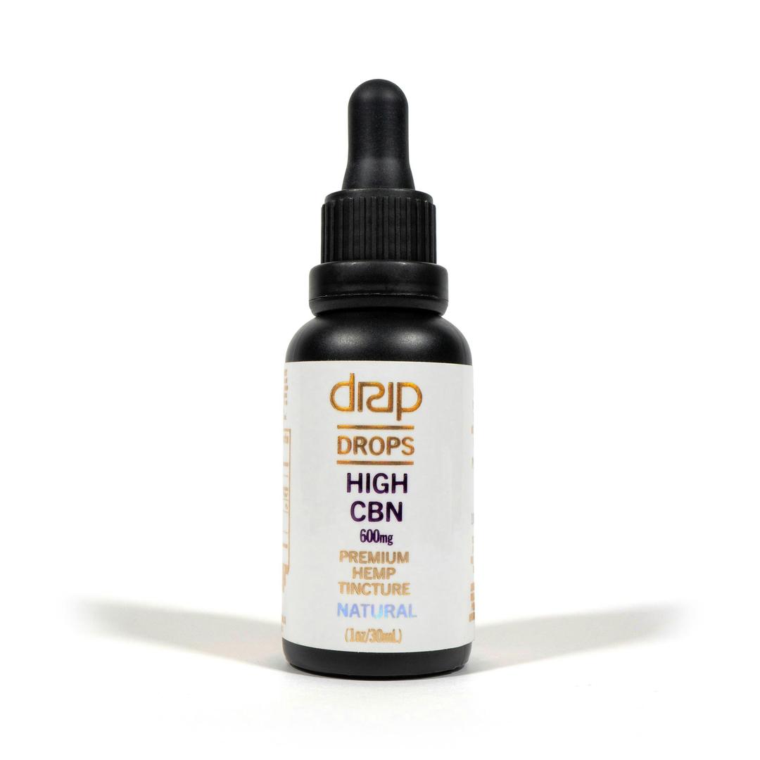 DRIP DROPS 600mg - High CBN - Natural