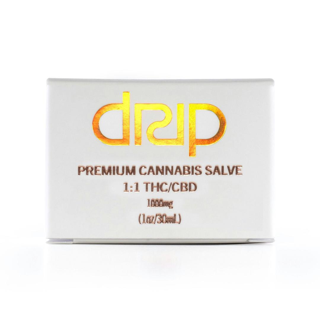 Salve 1oz - 1:1 THC CBD - 1000mg