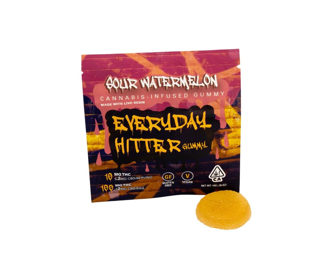 Everyday Hitter - Sour Watermelon (100mg) Gummy
