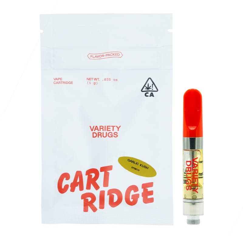 Garlic Kush Live Resin Cartridge - 1g