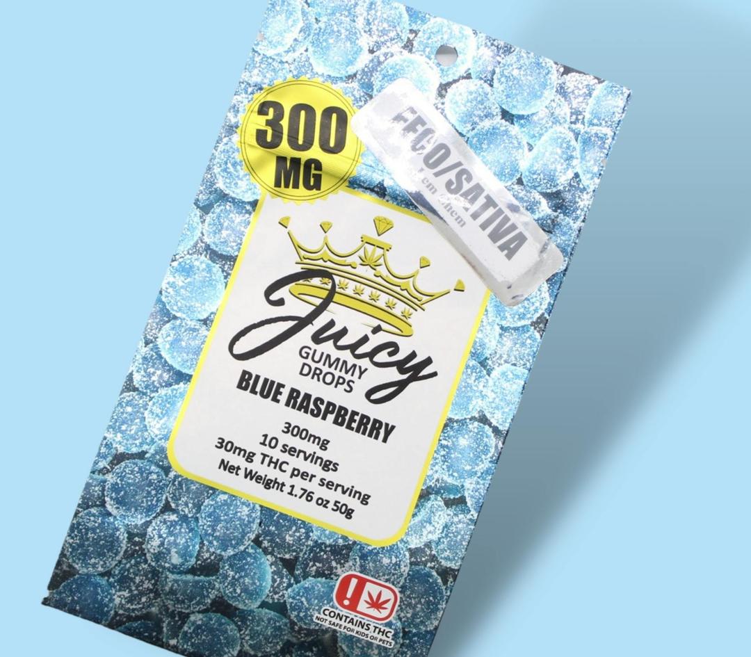 FECO Sativa Blue Raspberry - 300MG
