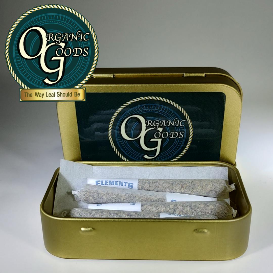 Peppermint Bark OG Dog Walkers w/ Terpenes 5 Pre-Rolls .5g =2.5g