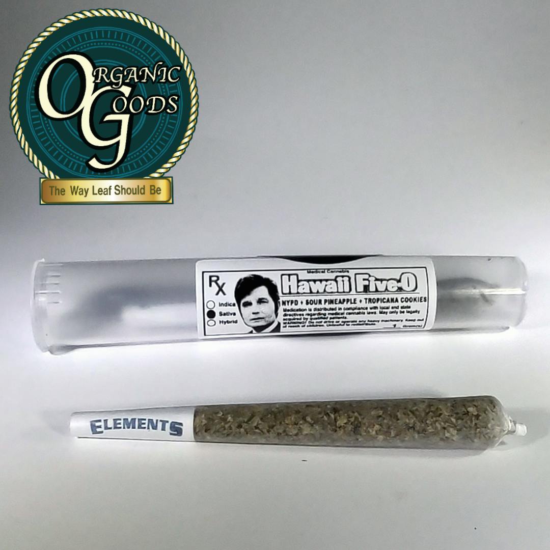 Organic Goods Pre-Roll Hawaii Five-O 1 G