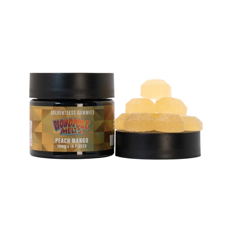 100mg - Peach Mango Solventless Gummies