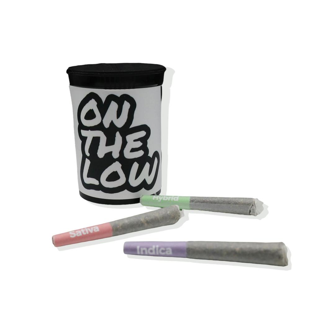 OTL 28-0.5g Pre-Roll Packs- Grape Blow/Azazel/Black Demon