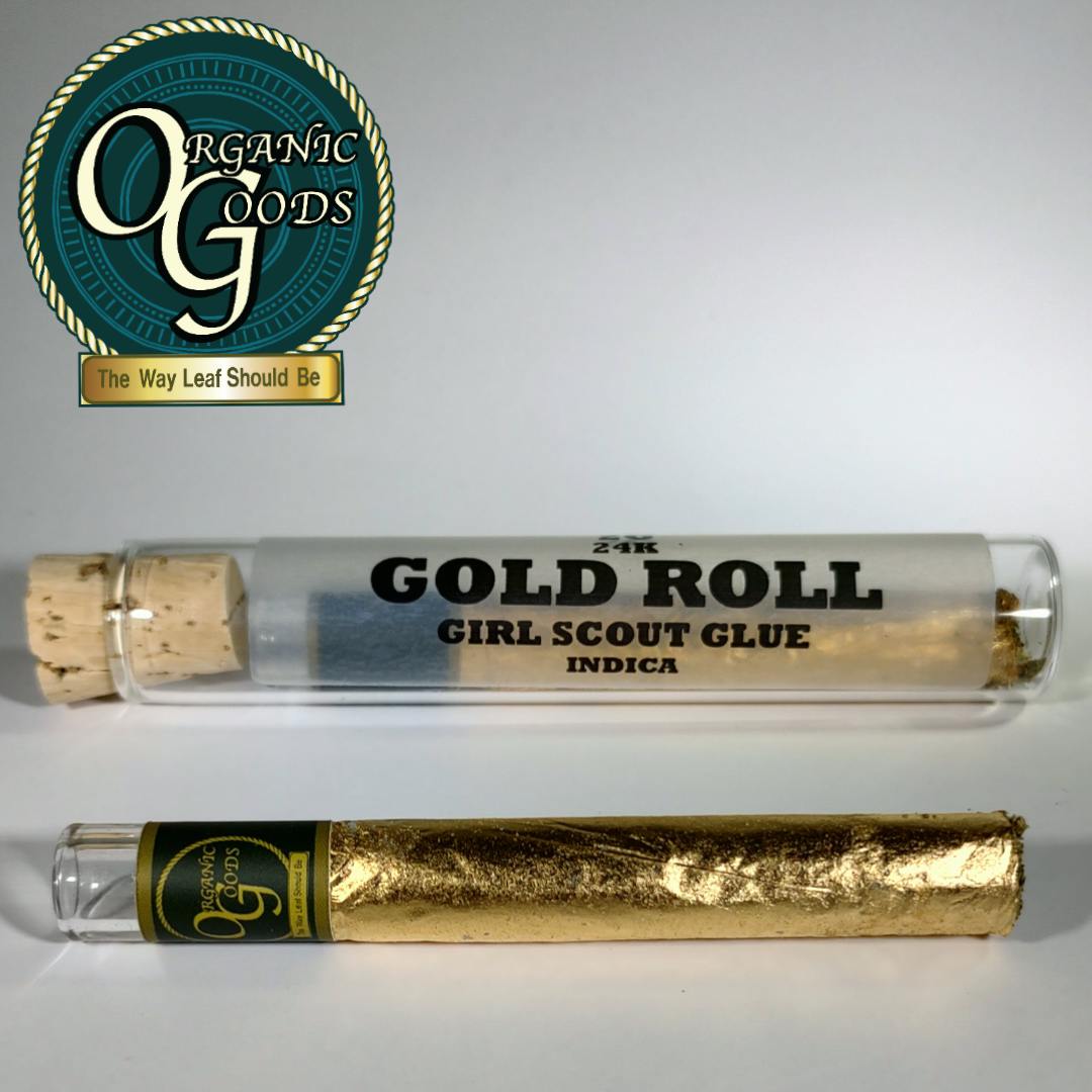 Gold Roll Girl Scout Glue Pre-Roll 2g