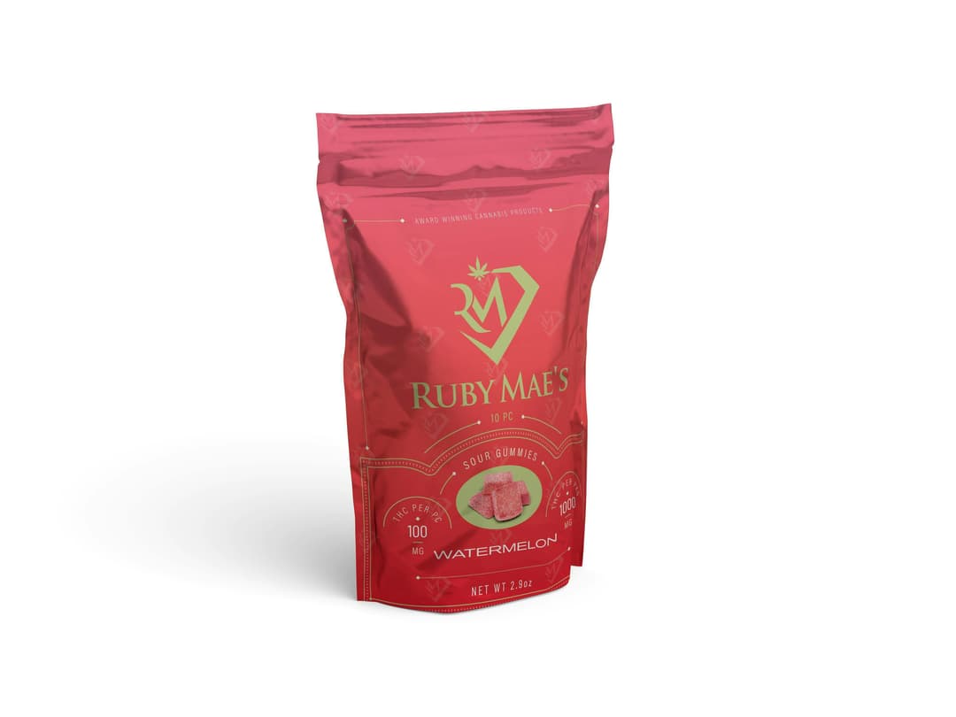 Sour Gummies | Watermelon | 1000mg