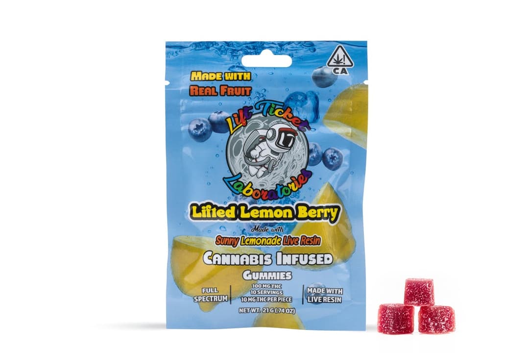 Lifted Lemon Berry Terp Cubes