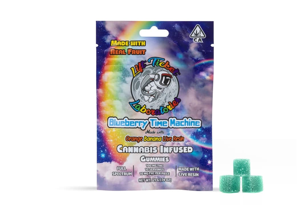 Blueberry Time Machine Terp Cubes