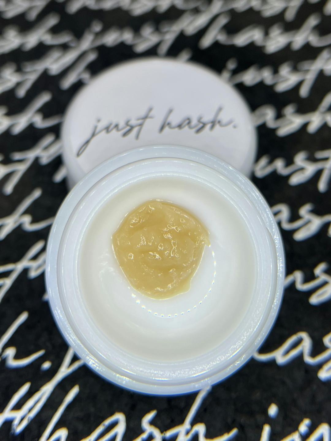 Just Hash - Grape Jelly Doughnut Live Rosin Badder 1g