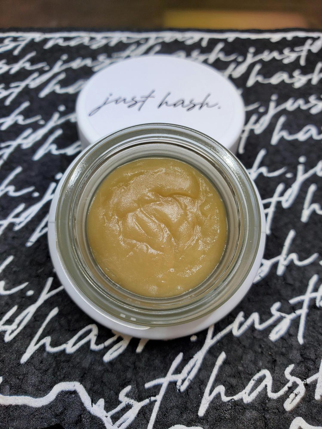 Just Hash - Grape Jelly Doughnut Live Rosin Badder 3.5g