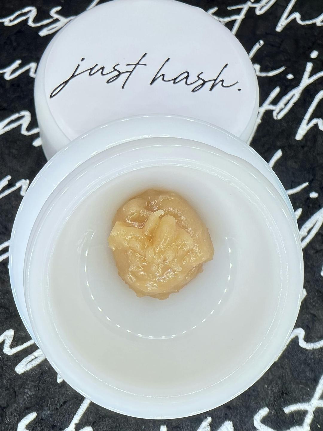 Just Hash - Sour Berry Sherb Live Rosin Badder 1g