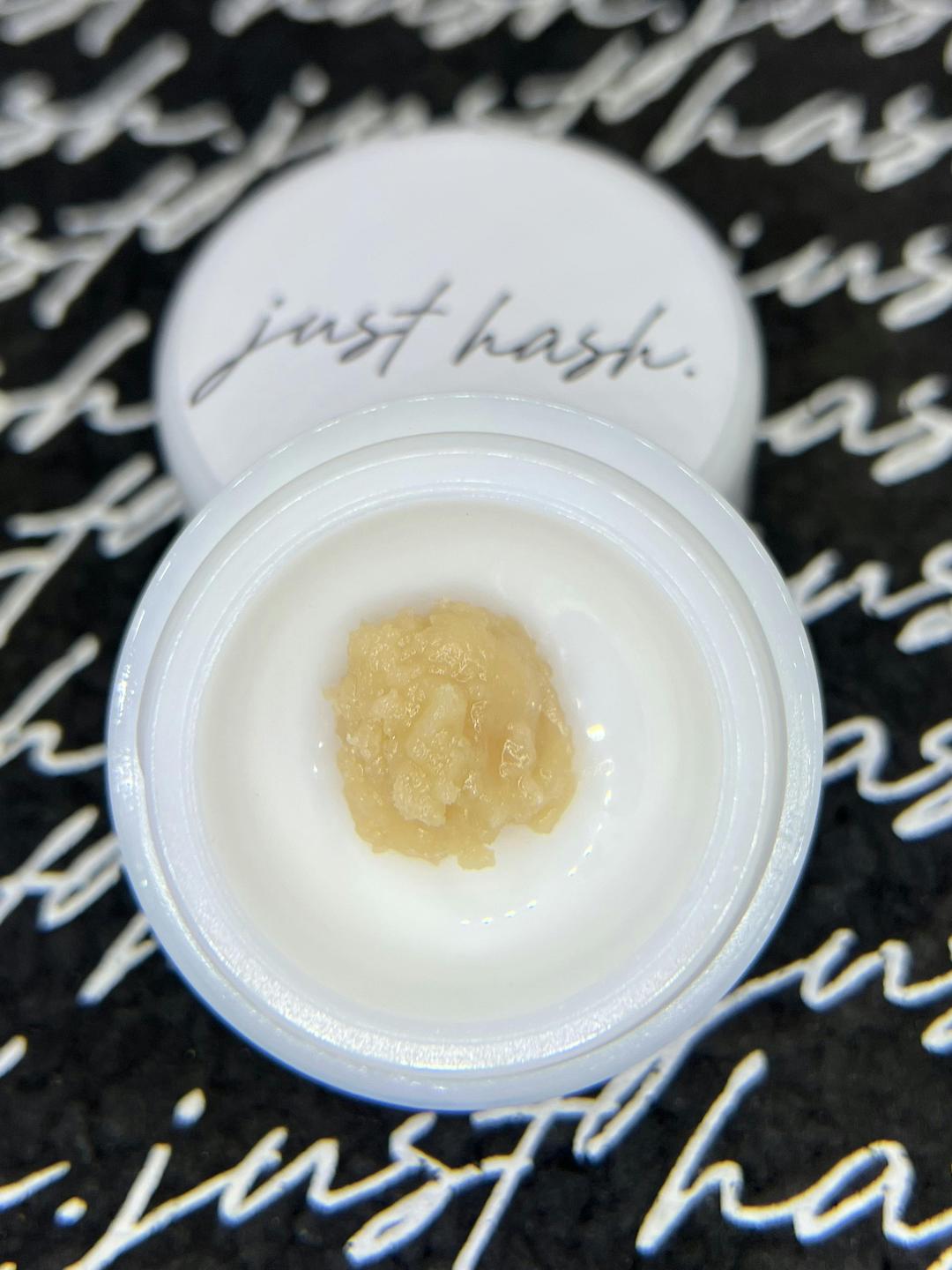 Just Hash - Kessel Run Live Rosin Badder 1g