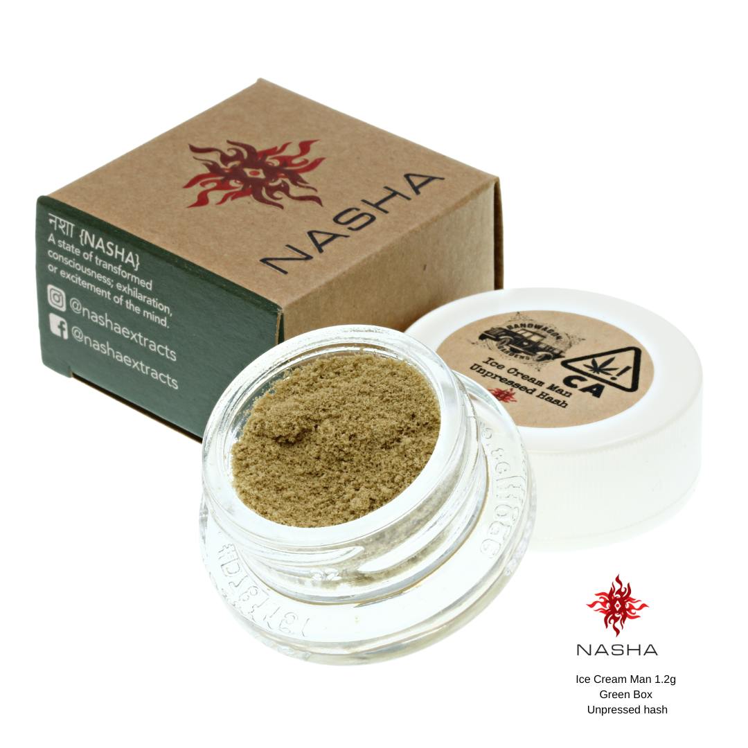 Ice Cream Man 1.2g Green Unpressed Hash (Bandwagon Gardens)