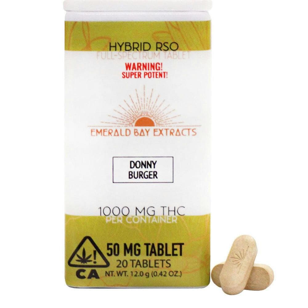 Donny Burger RSO Tablets (50mg Tablet) (1000mg Package)