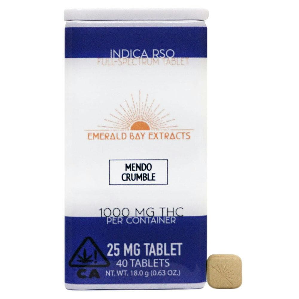 Mendo Crumble RSO (25mg Tablet) [1000mg Package]