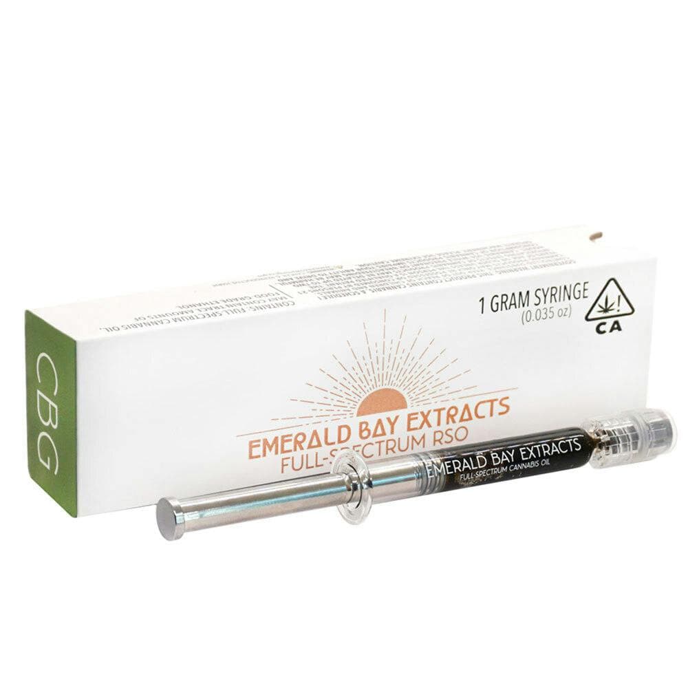White CBG RSO Syringe (1 Gram)