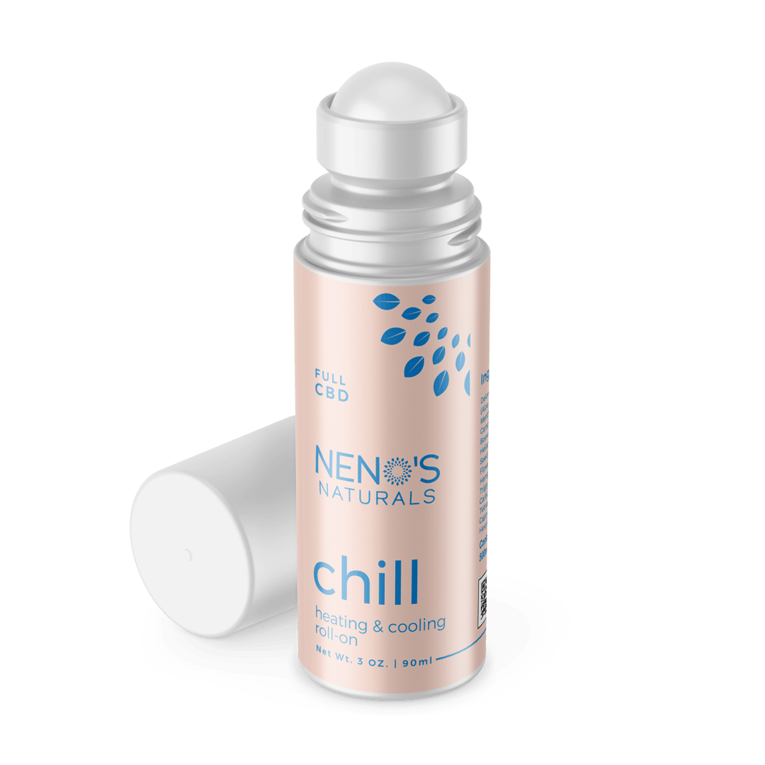 Neno's Naturals Chill Heating & Cooling CBD Roll-On 1000mg