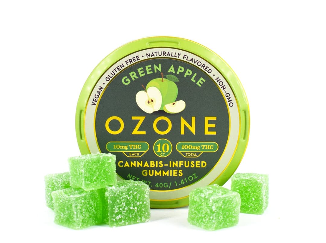 Green Apple Gummies - 10 Pack