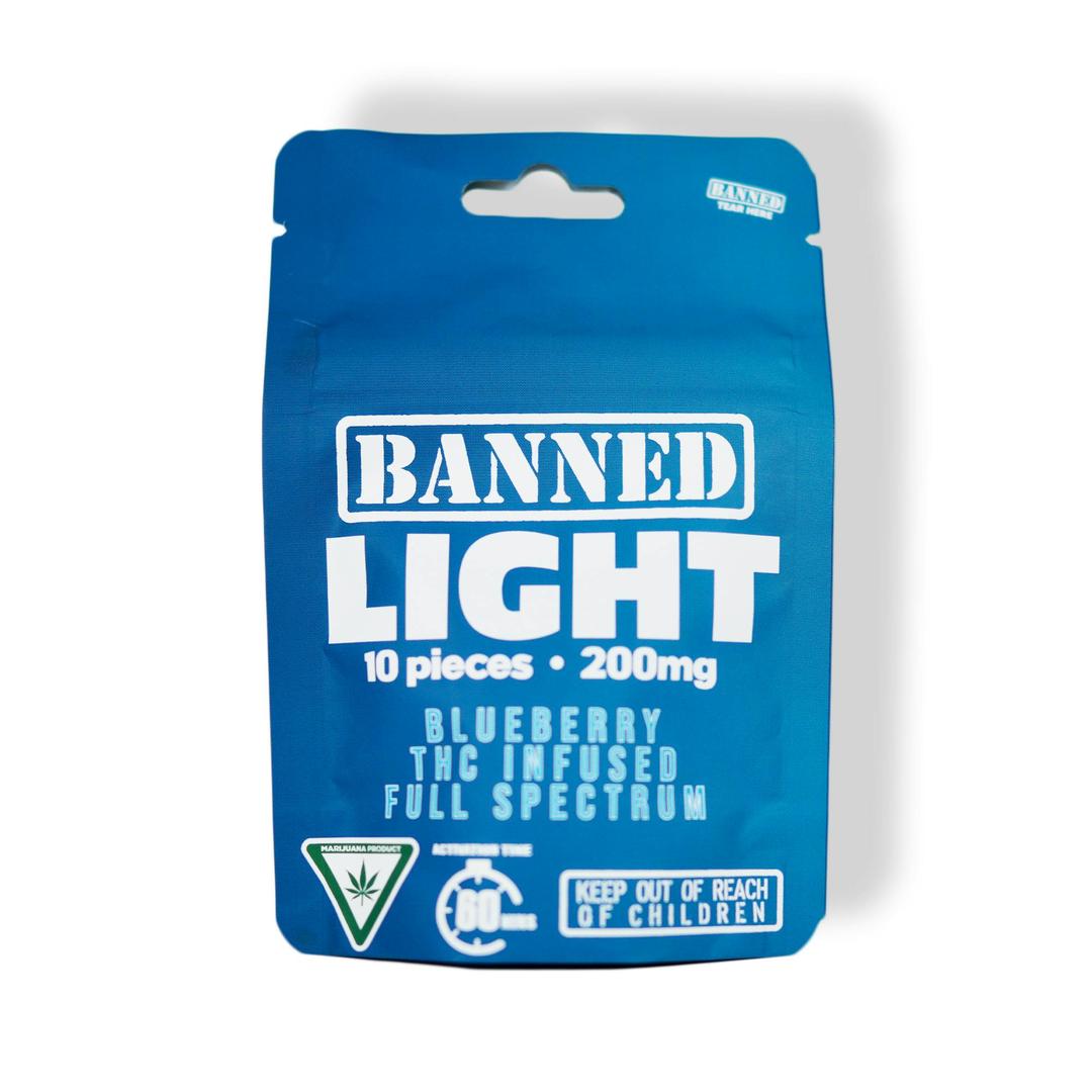 BLUEBERRY LIGHT Gummy Clusters 200MG | 10 PACK
