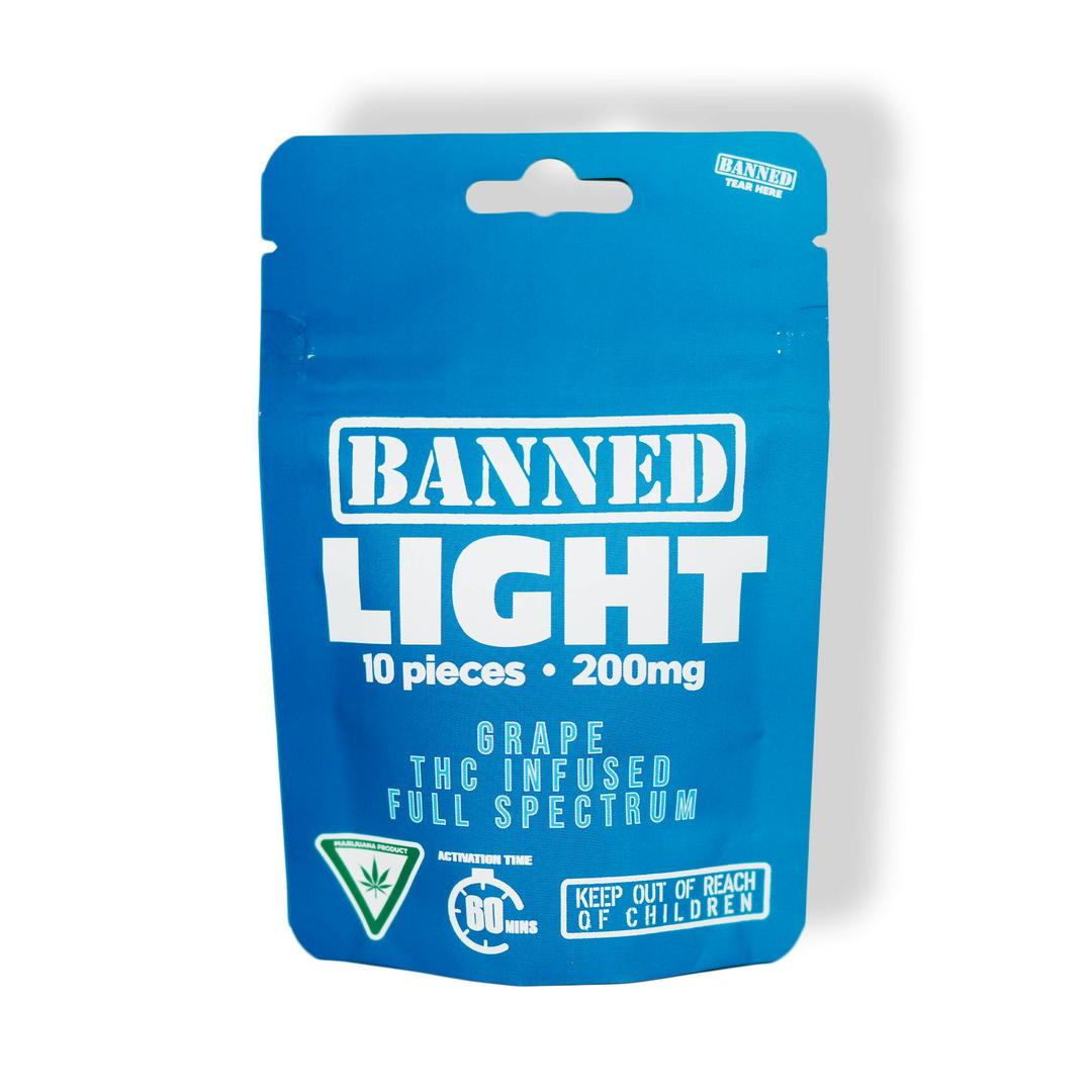 GRAPE LIGHT Gummy Clusters 200MG | 10 PACK