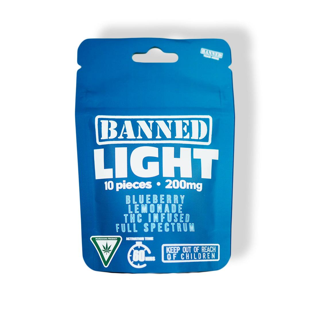 BLUEBERRY LEMONADE LIGHT Gummy Clusters 200MG | 10 PACK