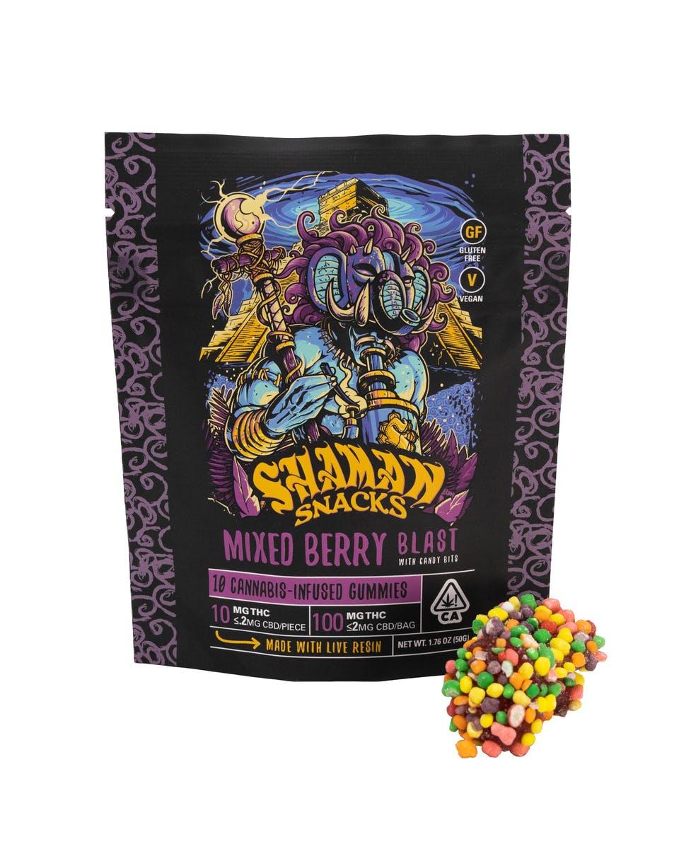 Shaman Snacks - Mixed Berry (100mg)