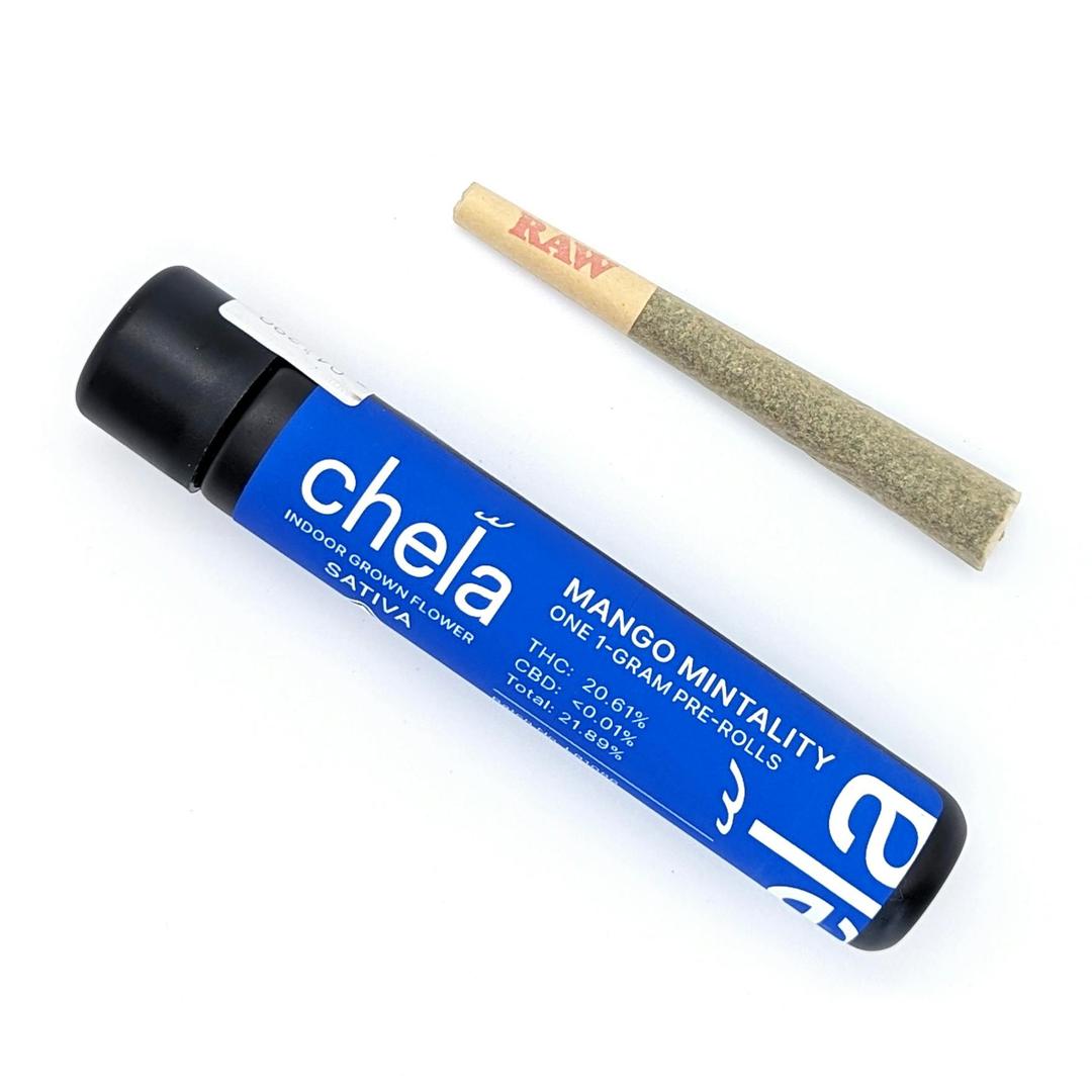 Chela - 1g Preroll - Mango Mintality