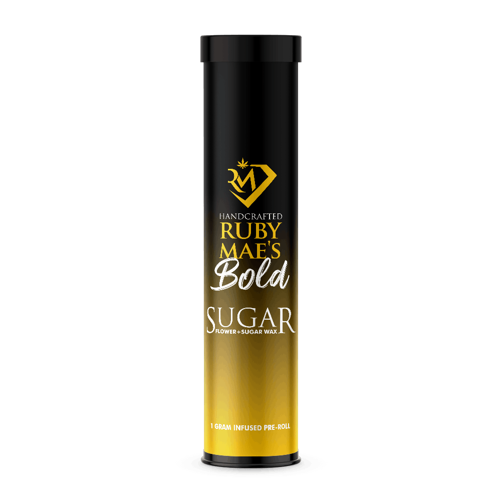Bold SUGAR | Indica | 1g Infused Preroll | Cherry Cookies