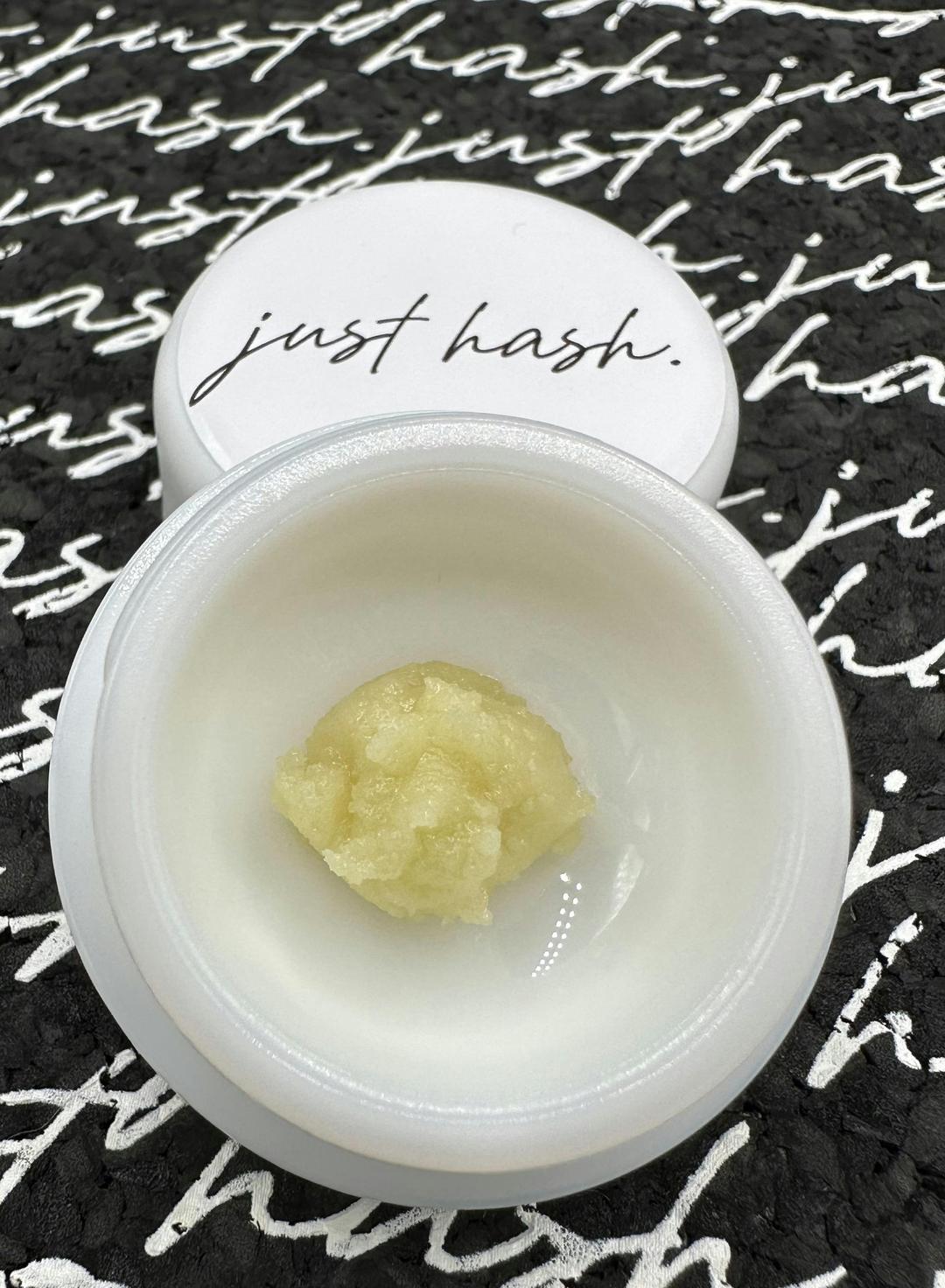 Just Hash - Sauerkraut Live Rosin Badder 1g