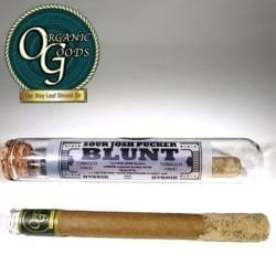 Organic Goods TF Blunt Dipped in Badder & Kief Sour Josh Pucker 2 G