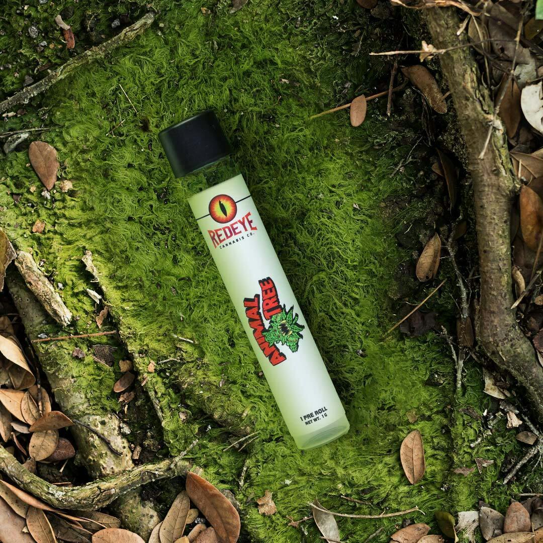 Redeye Cannabis: Animal Tree Pre-roll 1g
