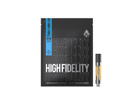 High Fidelity | Gelato 33 Indica Hybrid - Liquid Diamond 510 Cartridge (1g)