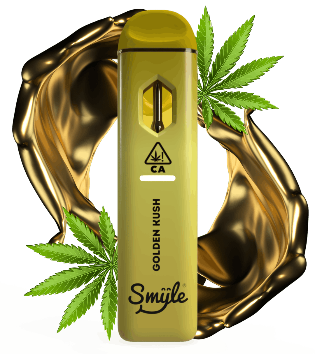 Smyle™ Live Resin Golden Kush - 1G Disposable Pen
