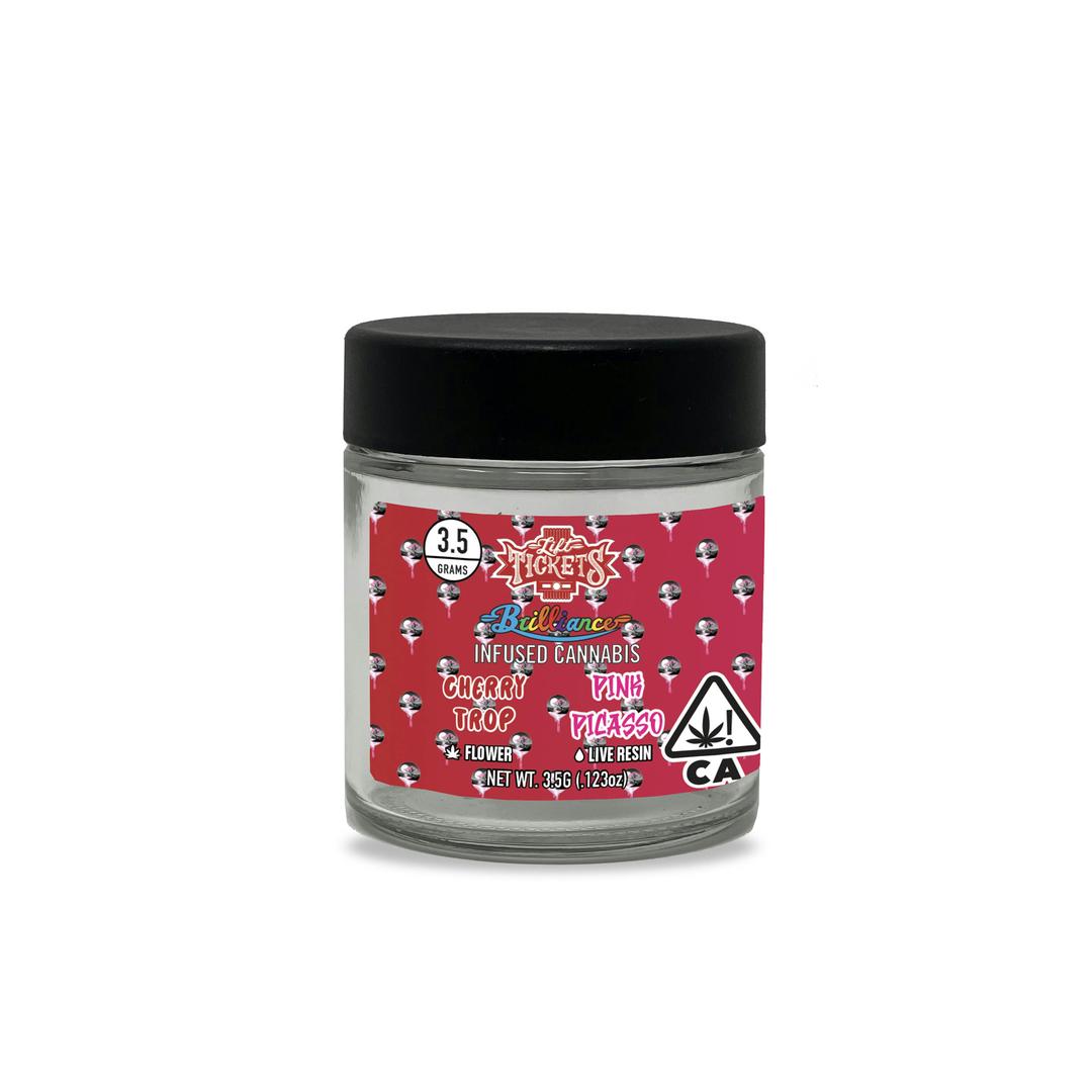 Brilliance: Cherry Trop x Pink Picasso - 3.5g