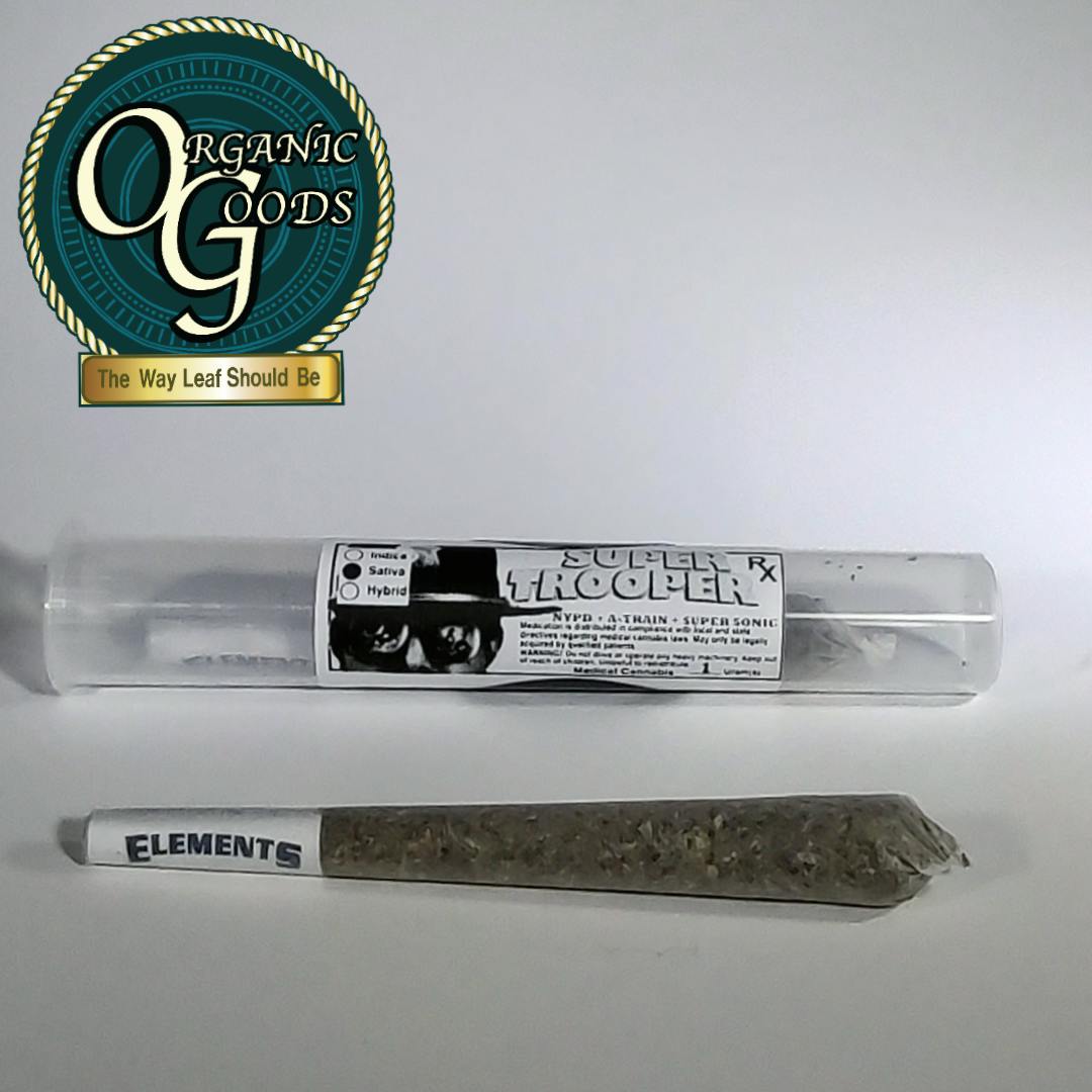 Organic Goods Pre-Roll Super Trooper 1 G