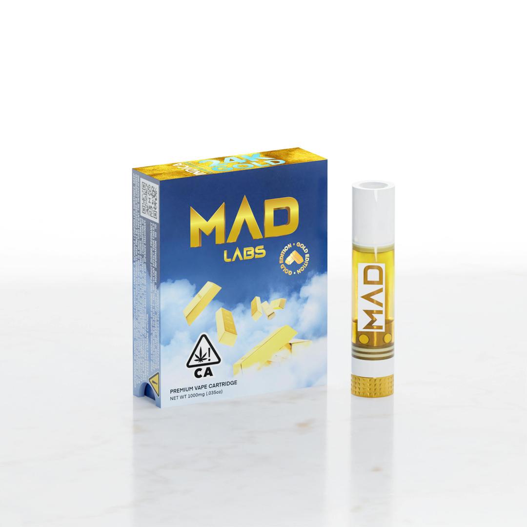 Mad Labs - 24k Gold - Cartridge Gold Edition 1G