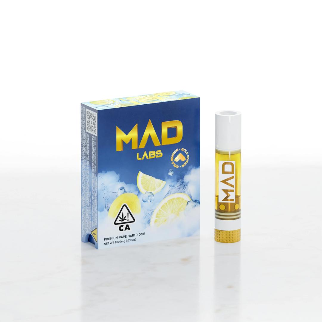 Mad Labs - Lemon Ice - Cartridge Gold Edition 1G