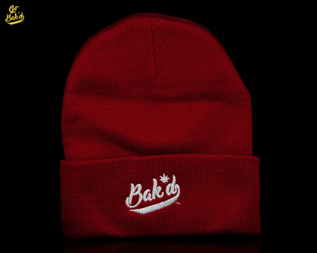 Bak'd Spirit Beanie (Maroon)